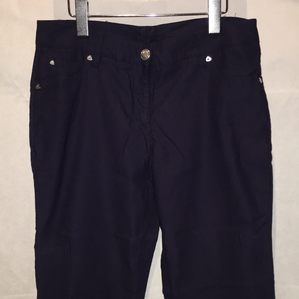 New Directions Navy Trouser Pants | Size 6